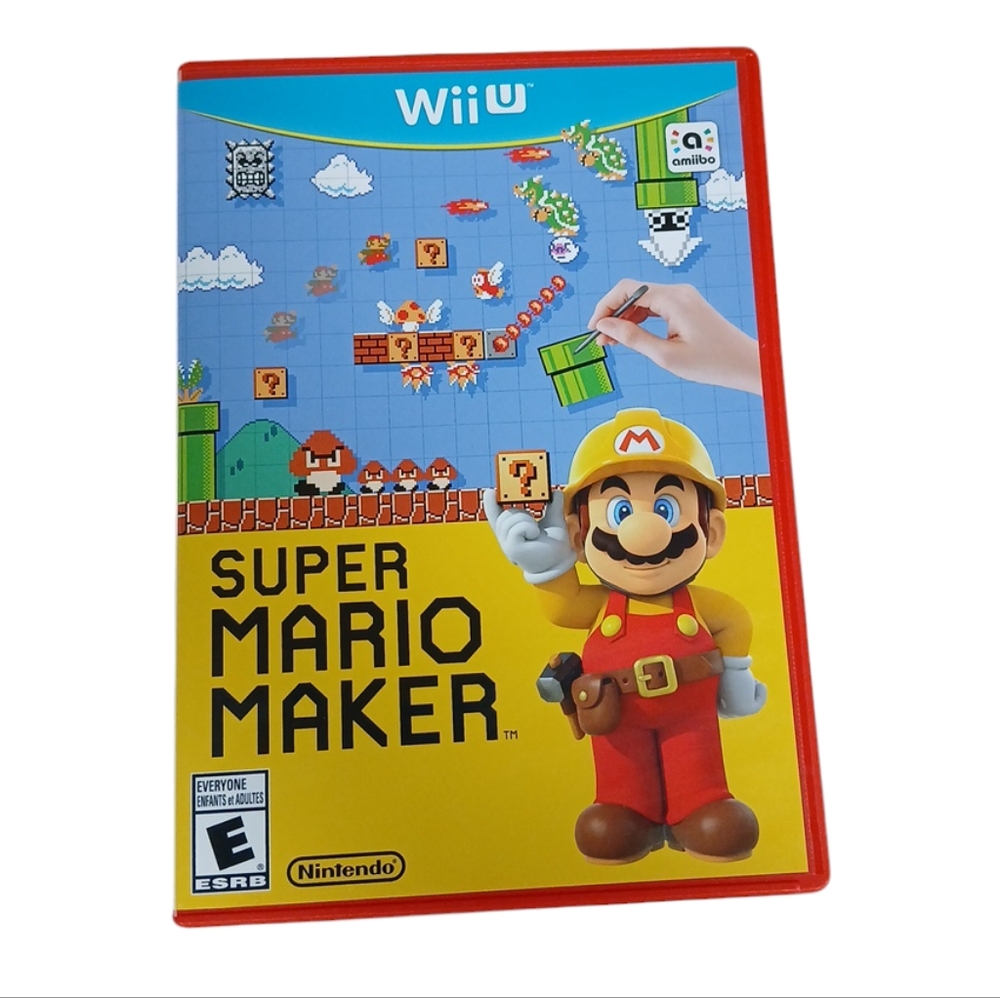 Super Mario Maker Nintendo Wii U Game Tested -‎ No Manual